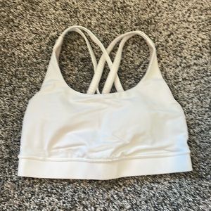 White energy bra B-D cup